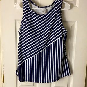 Lands end swim suit top